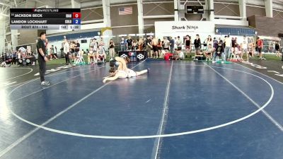 144 lbs Cons. Round 2 - Jackson Beck, Idaho vs Landon Lockhart, Colorado