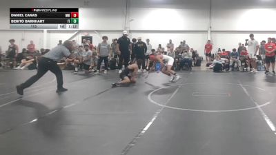 113 lbs Round 2 (4 Team) - Daniel Canas, Maryland Mallets vs Benito Barnhart, Fighting Irish