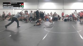 113 lbs Round 2 (4 Team) - Daniel Canas, Maryland Mallets vs Benito Barnhart, Fighting Irish