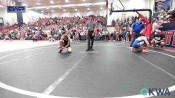 126 lbs Quarterfinal - Ellie Engbrock, Newkirk Takedown Club vs Zan'e Dyches, IRONMEN Wrestling Club
