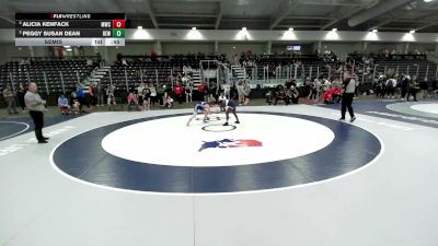 105 lbs Semis - Alicia Kenfack, MATPAC Wrestling Club vs Peggy Susan Dean, Betterman Elite Wrestling