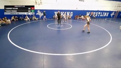 82 lbs Semifinal - Faith Young, Champions Wrestling Club vs Audrey Eller, Sanderson Wrestling Academy