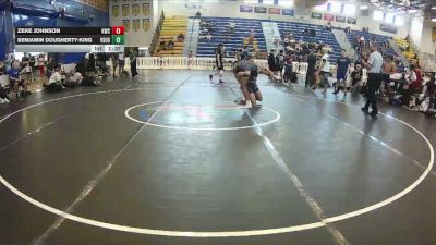 150 lbs Round 7 (8 Team) - Zeke Johnson, Kongkrete WC vs Benjamin Dougherty-King, VSUS Athletics RTC