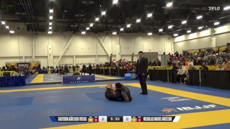 Gialysson Adão Silva Freitas vs Nicholas Mario Angeloni 2024 World IBJJF Jiu-Jitsu No-Gi Championship