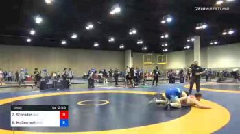 125 kg Prelims - Zach Schrader, Unattached vs Boone McDermott, Scarlet Knights Wrestling Club