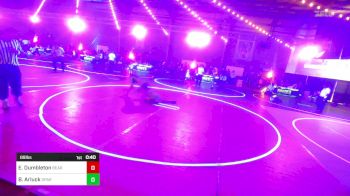 89 lbs Consolation - Everett Dumbleton, Bear Cave WC vs Brantley Arluck, Spartan Mat Club