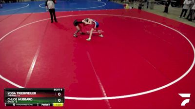 85 lbs Semis & 1st Wrestleback (8 Team) - Chloe Hubbard, GMLOS vs Yoda Trierweiler, TMBWWG