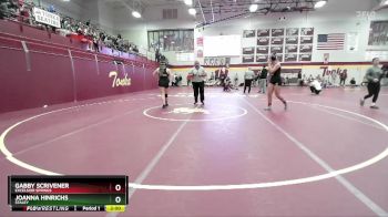 170 lbs Quarterfinal - Gabby Scrivener, EXCELSIOR SPRINGS vs JoAnna Hinrichs, STALEY