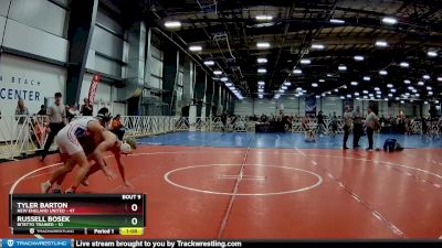 140 lbs Rd# 6- 9:00am Saturday Final Pool - Tyler Barton, New England United vs Russell Bosek, Bitetto Trained