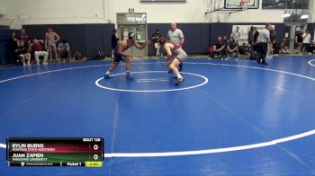 184 lbs Cons. Round 2 - Juan Zapien, Vanguard University vs Rylin Burns, Montana State-Northern