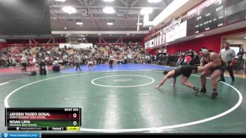 217 lbs Quarterfinal - Jayden Tadeo Gosal, John F Kennedy High School vs Noah Lima, Granada High School