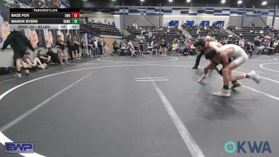 80 lbs Consolation - Baze Fox, Cowboy Wrestling Club vs Mason Byers, D3 Wrestling Cluib