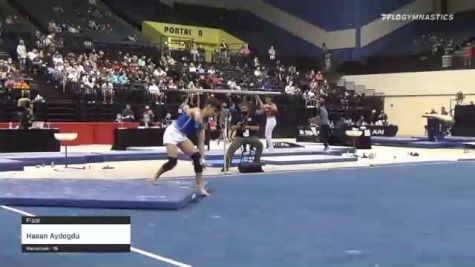 Hasan Aydogdu - Floor - 2021 USA Gymnastics Development Program National Championships