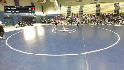 184 lbs Cons. Semi - Ajay Locke, Ohio Northern vs Owen Frizzell, Heidelberg