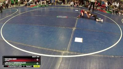 70 lbs Quarterfinal - Tayven Kem, Ravage vs Lincoln Greenhalgh, Stallions Wrestling Club