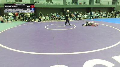 U8 FK - 56 lbs Quarters - JaydanJoseph Aguon, NWWC vs Keegan Darvell, Mat Demon Wrestling Club