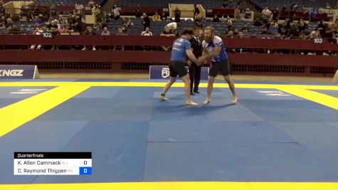 Kirby Allen Cammack vs Carson Raymond Thigpen 2024 Pan IBJJF Jiu-Jitsu No-Gi Championship