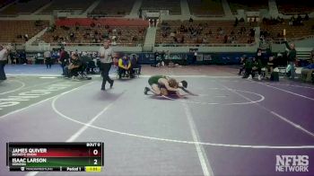 D2-150 lbs Champ. Round 1 - James Quiver, Buckeye Union vs Isaac Larson, Horizon