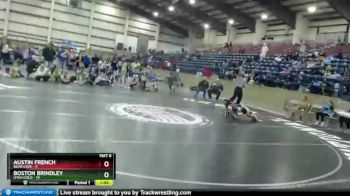 59 lbs Semis & Wb (16 Team) - Boston Brindley, Utah Gold vs Austin French, Bear Cave