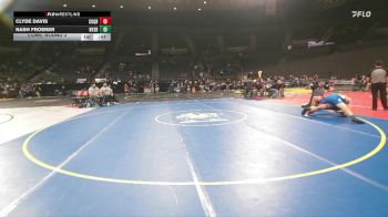 3A Boys 190 lbs Cons. Round 3 - Clyde Davis, Coquille Boys vs Nash Froerer, Nyssa Boys