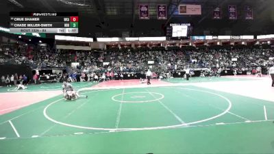 84 lbs Quarterfinal - Chase Miller-Smith, NBHA vs Crue Shaner, WKA2