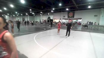 94 lbs 3rd Place - Iliyana Monteon, Madera Grapplers WC vs Aly Rincon Cormier, Team Aggression