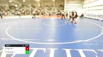 285 lbs Consi Of 32 #2 - Gabriel Carroll, PA vs Spencer Fleming, MO