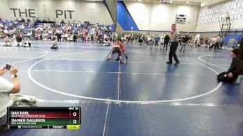 78 lbs Quarterfinal - Damien Gallegos, Roy Wrestling Club vs Dax Earl, Bear River Wrestling Club