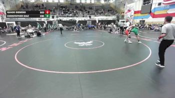 138 lbs Semis & 3rd Wb (16 Team) - Christopher Diaz, Kelly Walsh vs Quade Siemens, Natrona County