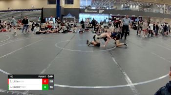 140 lbs Round 4 (8 Team) - Chase Boozer, Team Gotcha vs Brady Little, Ruthless