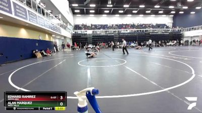 165 lbs Cons. Round 2 - Alan Marquez, West Hills vs Edward Ramirez, Santa Ana