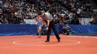 112 lbs quarter-finals Arik Robinson Peru vs. Anthony Calvano Nanuet