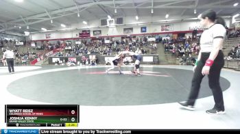 174 lbs Semifinal - Joshua Kenny, Grand Valley State vs Wyatt Reisz, Colorado School Of Mines