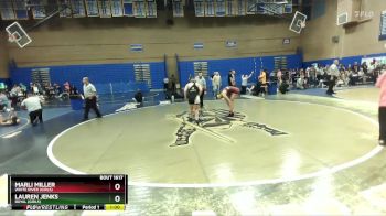 135lbs Cons. Round 7 - Marli Miller, White River (Girls) vs Lauren Jenks, Royal (Girls)