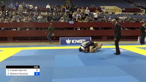 Evan Franklin Barrett vs Charles Richard Hiersche 2024 Pan IBJJF Jiu-Jitsu No-Gi Championship
