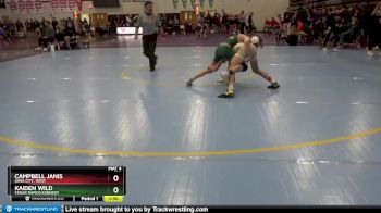 120 lbs Cons. Round 2 - Campbell Janis, Iowa City, West vs Kaiden Wild, Cedar Rapids Kennedy