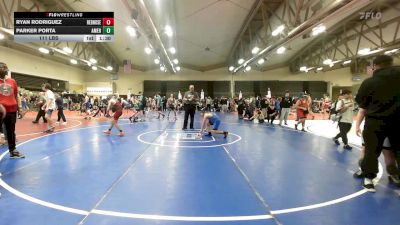 111 lbs Quarterfinal - Ryan Rodriguez, RedNose MS vs Parker Porta, American MMAW MS