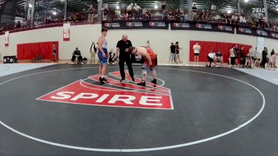 130 kg Cons. Semis - Cameron Groncki, Curby 3 Style Wrestling Club vs Cameron Geuther, Panther Wrestling Club RTC