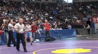 96 lbs semi-finals D1 Freddy Dunau St. Anthony's vs. Dylan Realbuto Somers