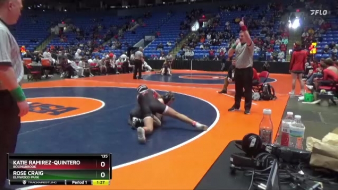 135 lbs Cons. Semi - Rose Craig, Elmwood Park vs Katie Ramirez-Quintero ...
