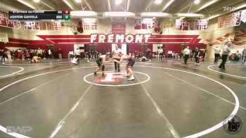 157 lbs Quarterfinal - Ashton Gaviola, Angelo Rodriguez vs Stephen Seymour, Hollister High School