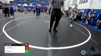 61 lbs Final - Jaxon Huffman, Team Tulsa Wrestling Club vs Dayton Rice, Standfast