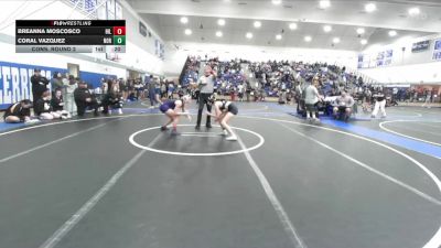 120 lbs Cons. Round 2 - Natalie Gonzalez, Golden West vs Isabella Moreno, Shadow Hills