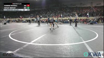 98 lbs Consi Of 4 - Kambrie Woodall, Sperry Wrestling Club vs Hayley Bentley, Brushy Wrestling Club
