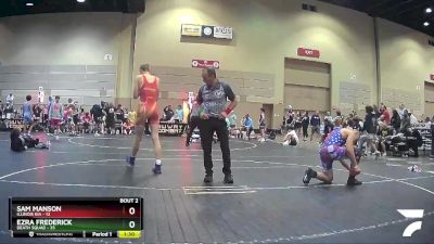 170 lbs Round 1 (4 Team) - Ezra Frederick, Death Squad vs Sam Manson, Illinois KIA