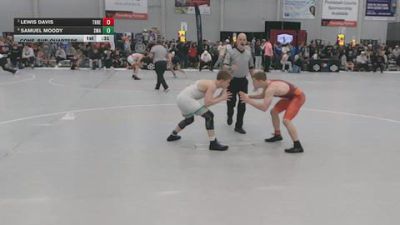 132 lbs Cons. Sub-quarters - Samuel Moody, Sanderson Wrestling Academy vs Lewis Davis, Threestyle
