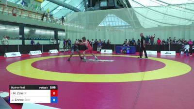 65 kg Quarterfinal - Mike Zale, Lakehead WC vs Jagvir Grewal, BMWC