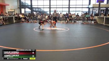 N-1 lbs Round 1 - Aubree Carlisle, Empire Academy vs Hadlee Worrell, Big Game Wrestling Club