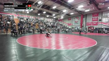 115 lbs Cons. Round 3 - Morgan Johl, Los Osos vs Isabelle Bazulto, Ayala
