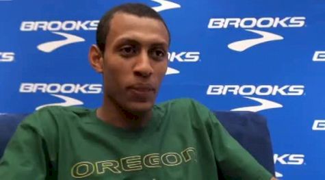 Elias Gedyon before mile 2011 Brooks PR Invite